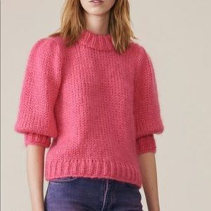 GANNI
The Julliard Mohair Puff Sleeve Pullover